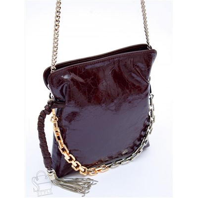 Сумка женская кожаная 6010-1L d.purple Polina&Eiterou  в Новосибирске