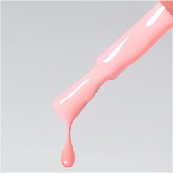 Гель лак для ногтей, однотонный, трехфазный, 10 мл, LED/UV, розовый (169)