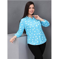 Рубашка "Делина" (Голубой)