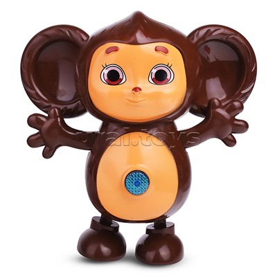 Сказочник танцующий 10+ песен, фраз и мелодий Чебурашка в коробке