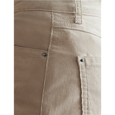 Брюки из эластичного микро-вельвета