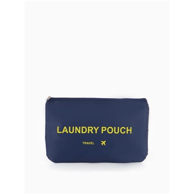 Дорожный набор органайзеров-косметичек на молниях, 6 в 1, синий