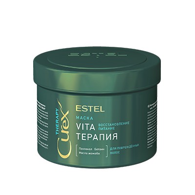 ЭстельCUREX THERAPY Интенсивная маска VITA-терапия для поврежденных волос 500 мл