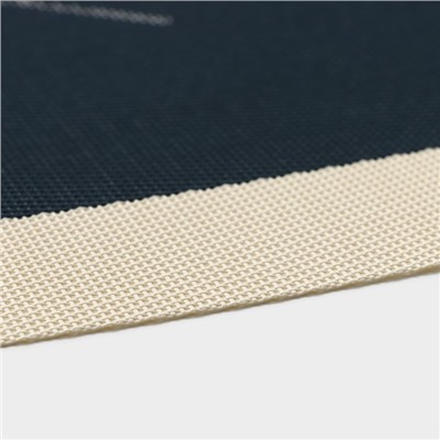 Салфетки сервировочные на стол Доляна «Лилли», 4 шт., 45×30 см, синие