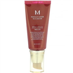 Missha, M Perfect Cover, BB-крем, SPF 42/PA+++, оттенок 25 теплый бежевый, 50 мл (1,7 унции)