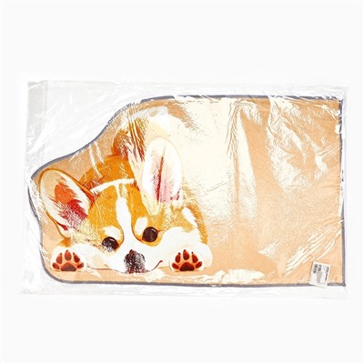 Коврик детский «Корги», 70×42 см