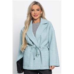 Пальто-пиджак (голубой) Б15087-7М