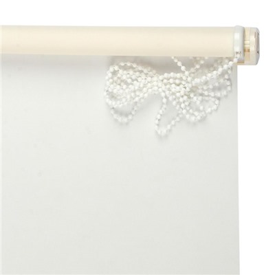 Штора-ролет «Комфортиссимо», 80×160 см, цвет белый