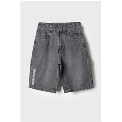 Шорты текстильные джинсовые для мальчиков PLAYTODAY, 1240614