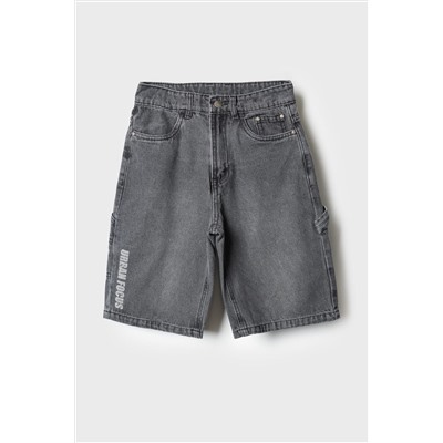 Шорты текстильные джинсовые для мальчиков PLAYTODAY, 1240614
