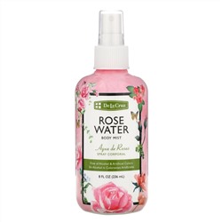 De La Cruz, Rose Water Body Mist, 8 fl oz (236 ml)