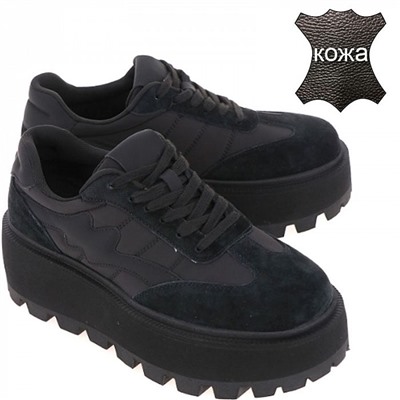 JE523-010 черн Туфли закрытые женские (36-41)/10