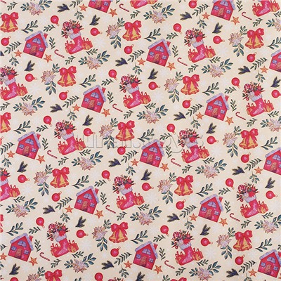 Упаковочная бумага супергладкая, целлюлозная, повышенной плотности, рулон в термоусадочной пленке, размер 70х100 см.