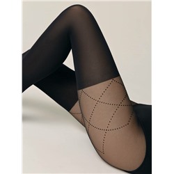 Колготки женские CONTE FABIA Колготки с имитацией гольфинов и шнуровки