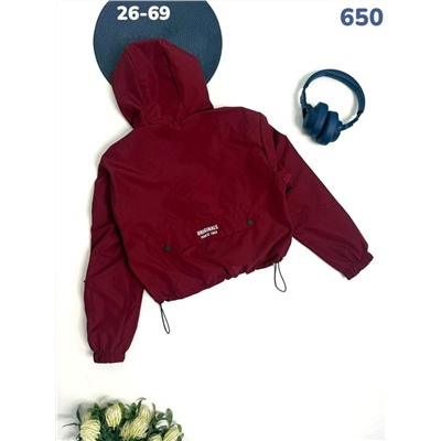 Ветровка 650 бордовый