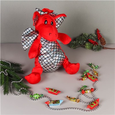 Рюкзак Дракон 35 см / A11-23021 /уп 6/30/240/ (Оранжевый)