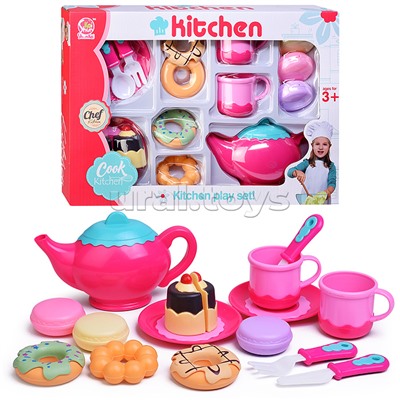 Набор посуды "Чайпитие с вкусняшками" в коробке