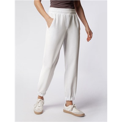 Брюки из тонкого премиального футера с эластаном