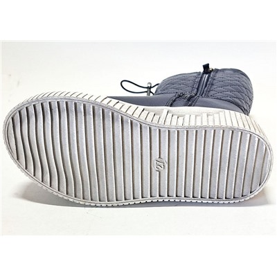 82WC-FLY-1093 син Сапоги зима для девочек (27-32)/12