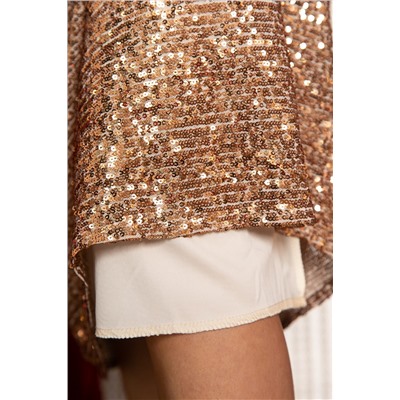 Платье праздничное Валерия (бежевое) П14454-39М