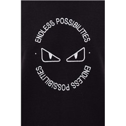 Свитшот 1536 детский (Черный)