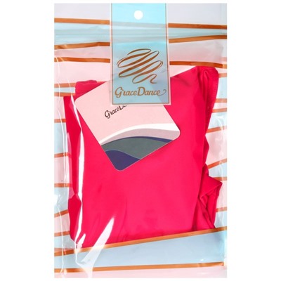 Купальник для гимнастики и танцев Grace Dance, р. 34, цвет малина