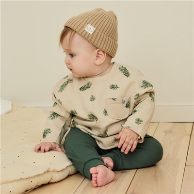 Джемпер детский «Крошка Я. Еловые веточки», рост 68-74 см