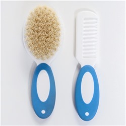 УЦЕНКА Набор для ухода за волосами: расческа и щетка с натуральной щетиной