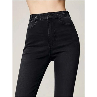 Брюки джинсовые женские CONTE CON-482 Джинсы skinny с патами по талии