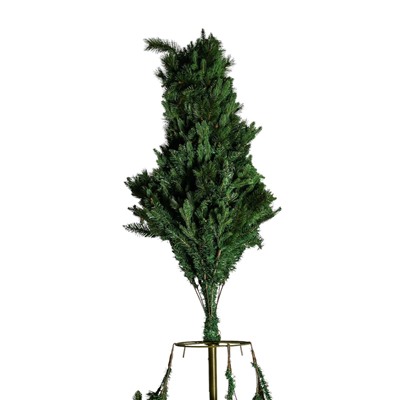Искусственная ёлка «Праздничная смешанная», каркасная, 400 см, ветки отгибаются