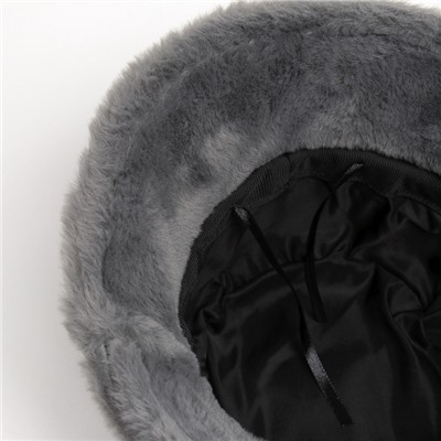 Панама зимняя женская MINAKU, размер one size 52-58, цвет графит