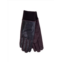 Элегантные демисезонные перчатки, цвет шоколад