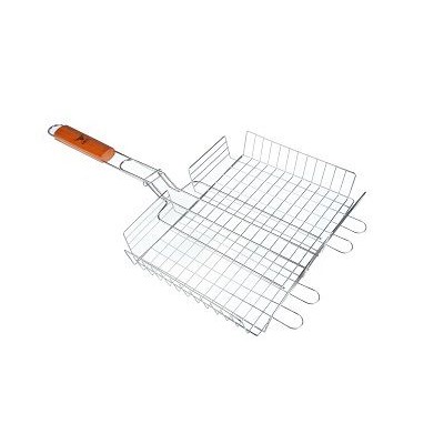 Решетка гриль хром., 23x29x6см GRILLBOOM