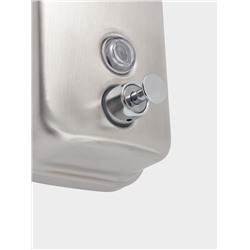 Диспенсер механический для антисептика, жидкого мыла, 500 мл, нержавеющая сталь