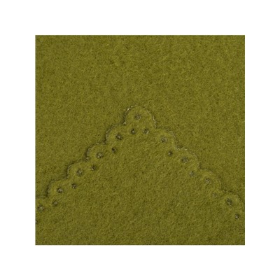 Плед флисовый «Экономь и Я», 150×130 см, 160 г/м², зелёный