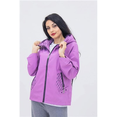 Ветровка на подкладе арт.810 Ультра лайт Премиум (Лиловый)