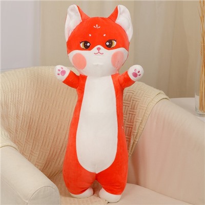 Мягкая игрушка без наполнителя «Дерзкий кот», 80 см, цвет красный