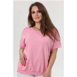 Туника футер 2-х нитка  4197/01/Розовый