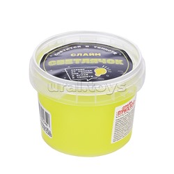 Слайм Светлячок, желтый 100 гр.