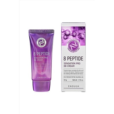 Enough BB-крем с пептидами / 8 Peptide Sensation Pro BB Cream SPF 47 PA+++, 50 г KRISTALLER, 1113232