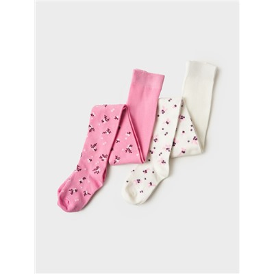 Колготки трикотажные для девочек, 2 пары в комплекте