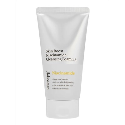 JMsolution Пенка для умывания с ниацинамидом / Skin Boost Niacinamide Cleansing Foam 1.5, 150 мл 28256