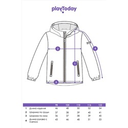 Куртка PLAYTODAY, 1088950