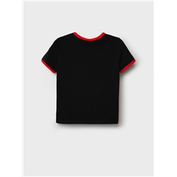 Фуфайка трикотажная для девочек (футболка)