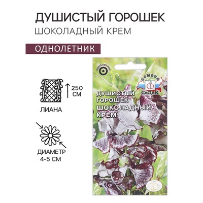 Семена цветов душистый горошек «Шоколадный крем», 0.5 г