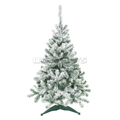 Ель искусственная "Вьюга" зеленая заснеженная 1,5 м