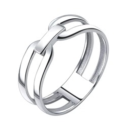 Кольцо из серебра без вставки, Л-11856