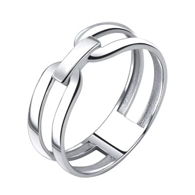 Кольцо из серебра без вставки, Л-11856