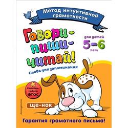 Эксмо И. И. Сикорская, Т. Г. Маланка "Говори-пиши-читай! Слова для запоминания: для детей 5-6 лет"