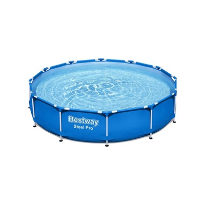 Бассейн каркасный Bestway Steel Pro 56681, 366×76 см, фильтр-насос, круглый